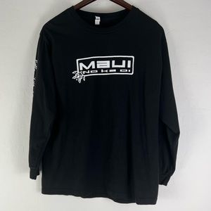 Maui Na Ka Oi Long Sleeve Shirt Size Large